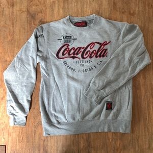 Coca-cola Orlando FL grey sweatshirt purchased at Disney